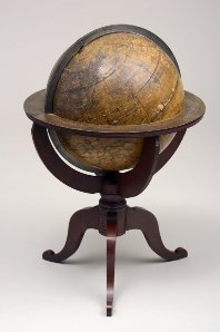 Globe before conservation treatment