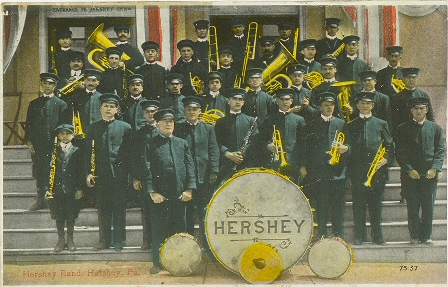 The Hershey Band, c. 1913 (Image courtesy Hershey Community Archives, PC883)
