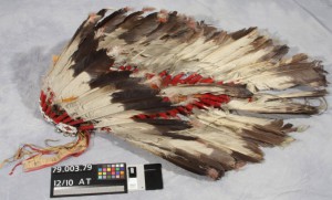 American Indian Headdress from Founding Collection is Preserved