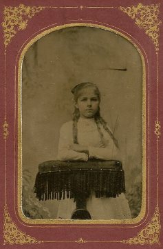 Amanda Straw, 9 years old, 1884