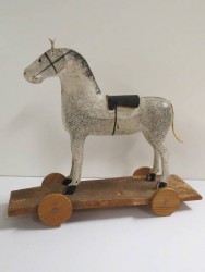 Toy horse, mid-19th century