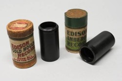 Phonograph Cylinders, 1895-1912, including the Christmas carols, "O Come All Ye Faithful", and "Angels from the Realms of Glory"