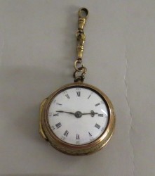 Pocket watch made by Oensalger, c. 1835-1842